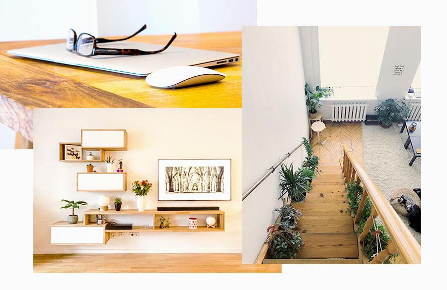 Foto Home Una vida Seda 2 organización de oficina